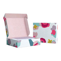 Caja de Envío de Cartón Corrugado Rígido Ecológica con Logotipo Personalizado, Laminación Mate, Materiales Reciclados para Regalos y Manualidades