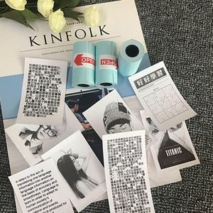 3 rouleaux de papier à impression autocollant, 30x57mm, pour Mini imprimante Photo de poche, <span class=keywords><strong>Paperang</strong></span> P1 P2, reçus de reçus - Product Image 4