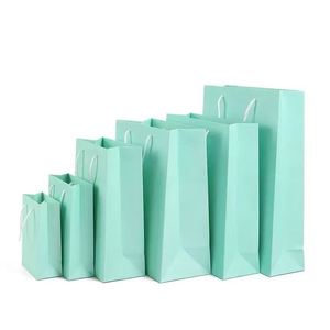 Bolsas de Regalo Clásicas de Papel Kraft Reciclado Personalizadas con Asas Largas, Impresión Digital Offset para Empaque, Novedad 2026 - Product Image 3