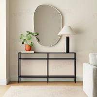 Console Moderne en Fer de Style Nordique, Multi-Niveaux, Hauteur Réglable pour Hôtel, Villa, Entrée, Rangement, Salon, Bibliothèque
