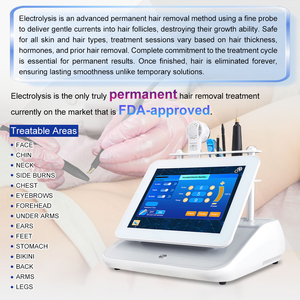 แหนบฉนวนกันความร้อน 5in1 สำหรับกำจัดไฝ กำจัดขนถาวรด้วยไฟฟ้า พร้อมเข็มทองคำ*100 - Product Image 2