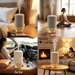 Diffuseur d'arômes professionnel sans eau pour voiture, machine à pulvériser l'huile parfumée Fabric 100ml, diffuseur de parfum 2026 pour chambre à coucher - Product Image 4