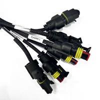 Konektor Soket Lampu Listrik Khusus Kendaraan Pertanian Tahan Air Kabel Harness Sepeda Motor