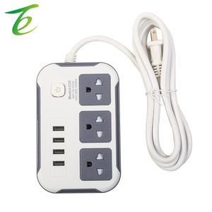 4USB ไทย ประเทศเมียนมา <span class=keywords><strong>ลาว</strong></span> บอร์ดสายไฟอัจฉริยะสำหรับชาร์จ บอร์ดปลั๊กอินอเมริกาใต้ รุ่นปลั๊กอินเม็กซิโก มาตรฐานอเมริกัน - Product Image 4