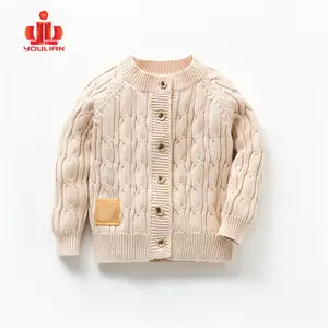 Logo personalizzato Autunno Inverno Caldo del Ragazzo Dei Bambini Del Maglione del Ragazzo Dei Bambini Del Maglione