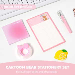 Juego <span class=keywords><strong>de</strong></span> Papelería Rosa <span class=keywords><strong>de</strong></span> 10 Piezas, Bolígrafos y Cortador <span class=keywords><strong>de</strong></span> Cinta Adhesiva, Bolsa <span class=keywords><strong>de</strong></span> PVC, Venta al <span class=keywords><strong>por</strong></span> <span class=keywords><strong>Mayor</strong></span> para Escuela y Oficina |   Logotipo <span class=keywords><strong>de</strong></span> Embalaje Personalizable - Product Image 6