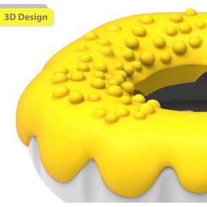 Juguete para Perros en Forma de Donut: Duradero y Resistente a Mordidas, de Caucho Natural para Limpieza Dental, para Corgis, Border Collies y Otras Razas Grandes - Product Image 3