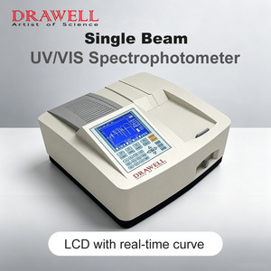 Spectrophotomètre UV/VIS Drawell DU-8600/N, logiciel PC pour protéines, équipement de test de matériaux chimiques industriels - Product Image 2