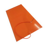 110V 120W Auto Ölwanne Block Heizung Sumpf tank 130x90mm Elektro heizkissen Mit 210cm Kabel und selbst klebendem Winter werkzeug