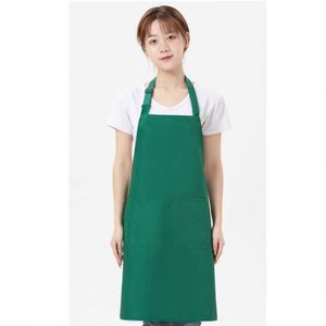 Tabliers de cuisine personnalisés en coton avec poches et logo pour femmes - Product Image 4