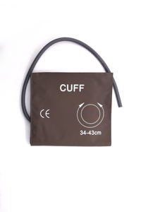 Presión arterial NIBP <span class=keywords><strong>Cuff</strong></span> Adult Muslo 42-54cm Single Tube PU Material <span class=keywords><strong>BP</strong></span> <span class=keywords><strong>Cuff</strong></span> para monitores de pacientes OEM disponible - Product Image 3