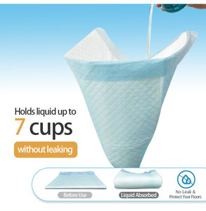 Tampons jetables pour chiots avec <span class=keywords><strong>film</strong></span> barrière écologique - Product Image 2