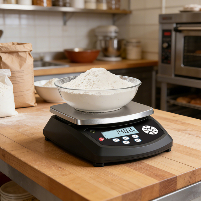 Industrial Electronic Table Platform Scales 15kg High Precision 1g Digital Weighing Machine ABS + Stainless Steel 1 Year