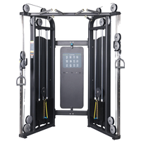 Machine de musculation crossover réglable ASJ-S079, machine de musculation crossover commerciale