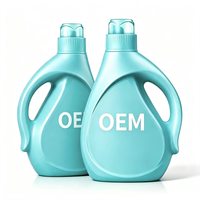 Détergent liquide pour linge à l'odeur de jasmin, antibactérien, portable, pour les vêtements, OEM Daily Care