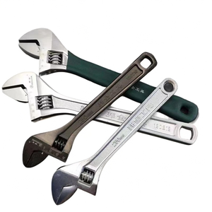 Clé dynamométrique professionnelle en alliage d'acier réglable Chrome poignée trempée 8 10 12 <span class=keywords><strong>15</strong></span> <span class=keywords><strong>pouces</strong></span> réparation industrielle OEM personnalisable - Product Image 5