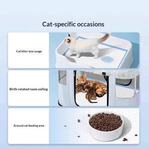 Coussinets absorbants pour chiots, couches pour animaux de compagnie, fournitures pour animaux de compagnie, apprentissage de la propreté, désodorisant, absorbant, épaissi, 100 pièces, coussinets jetables - Product Image 4