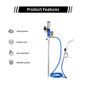 Bomba de Óleo Pneumática Automática 3:1 5:1 para Barris com Bico e Mangueira - Product Image 2