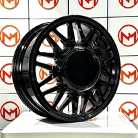 Jantes en alliage Maxtera forgées sur mesure style DDC Aftermath pour pick-up Ford F-350 Dually, RAM 3500, GMC Sierra 3500HD