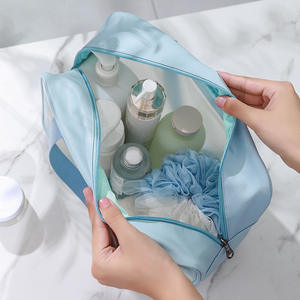 Wholesale Pvc Pu Travel Cosmetic case clear <b>Makeup</b> <b>Bags</b> for Travel Toiletry <b>Bags</b> for Women Waterproof Travel <b>Bag</b> Toiletries - Product Image 5