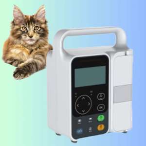 Meilleur équipement de diagnostic vétérinaire, système de pompe à perfusion pour soins des animaux, pompe à perfusion à seringue la plus vendue - Product Image 2