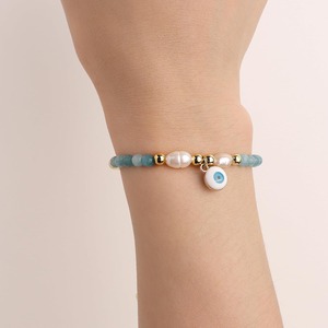 Pulsera <span class=keywords><strong>de</strong></span> <span class=keywords><strong>la</strong></span> <span class=keywords><strong>Amistad</strong></span> con Cuentas <span class=keywords><strong>de</strong></span> Oro <span class=keywords><strong>de</strong></span> 18k, Dije <span class=keywords><strong>de</strong></span> <span class=keywords><strong>la</strong></span> Virgen María Madre <span class=keywords><strong>de</strong></span> <span class=keywords><strong>Dios</strong></span>, Perla <span class=keywords><strong>de</strong></span> Agua Dulce, Joyería para Mujer, <span class=keywords><strong>Regalo</strong></span> - Product Image 5
