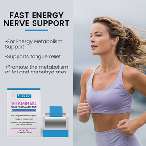 วิตามินบี 12 แบบแผ่นอม ช่วยเพิ่มน้ำหนัก เพิ่มพลังงาน บรรเทาอาการอ่อนเพลีย ละลายเร็ว วิตามินบี 12 แบบแผ่นอม - Product Image 2