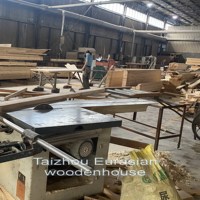 Offre Spéciale – Grande Villa Familiale Traditionnelle en Bois, 4 Chambres, Kits de Cadres Préfabriqués, Chalet en Rondins à Deux Niveaux, Écologique