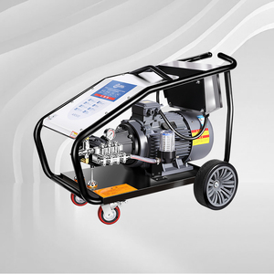 Professional 30KW Ultra-High New Condition Italy AR Crankshaft <b>Pump</b> 20m Steel Wire Pipe Factory Cleaning Machine Strong Power In - Product Image 1