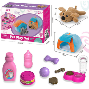 Jinying 2025 Nouveau Kit d'Alimentation pour Animaux de Compagnie, Accessoires Miniatures Mignons pour Jeu de Rôle Enfants, Jeux à Domicile, Sorties Ludiques, Cadeaux d'Anniversaire - Product Image 1