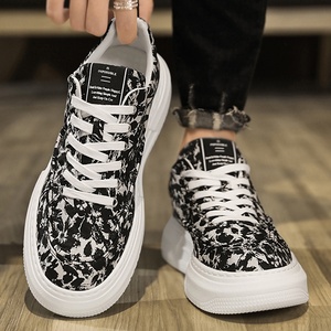 Chaussures de sport pour hommes, version coréenne, polyvalentes, antidérapantes, à semelle épaisse, tendance, décontractées et polyvalentes. - Product Image 3