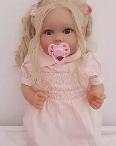 Babeside 50cm realistico in Silicone Reborn Baby Doll giocattolo morbido per le ragazze vero e proprio tocco morbido vinile realistico con il Torso di stoffa - Product Image 1