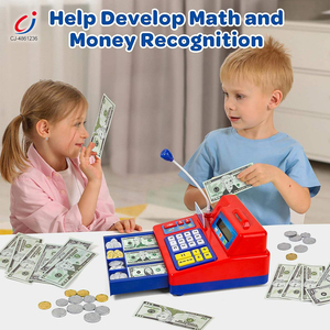<span class=keywords><strong>Caja</strong></span> <span class=keywords><strong>Registradora</strong></span> <span class=keywords><strong>de</strong></span> <span class=keywords><strong>Juguete</strong></span> Chengji para Supermercado, <span class=keywords><strong>con</strong></span> Escena Eléctrica Simulada, Interacción, <span class=keywords><strong>Juguete</strong></span> <span class=keywords><strong>de</strong></span> Imitación <span class=keywords><strong>con</strong></span> Calculadora Funcional - Product Image 3