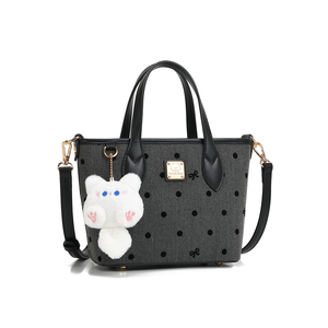 Borse a Tracolla Cowkitty di Marca Famosa in Pelle PU Monoblocco, Borse Portatili da Donna con Cerniera, Colore Puro alla Moda - Product Image 3