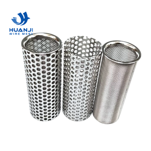 Tube filtrant perforé en acier inoxydable 304 pour la filtration des aliments et des boissons - Product Image 1