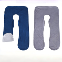 Sarung Bantal Kehamilan Bentuk U OEM ODM Sarung Bantal Bentuk J Bentuk H untuk Menyusui Sarung Bantal Kehamilan yang Nyaman untuk Ibu Hamil