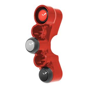 Interrupteur de guidon droit pour Kawasaki Ninja ZX-10R (trous universels) (rouge) - Product Image 4