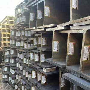 Poutres en H et poutres en I laminées à chaud ASTM A36/A572 Q235B Q355B en acier avec capacité de soudage - Product Image 2