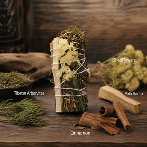 Factory Wholesale Natural Pure Herbal Spiritual Crystal Energy Cleansing <strong>Incense</strong> Sticks, Containing <strong>Palo</strong> <strong>Santo</strong>/sage Bundles - Product Image 4
