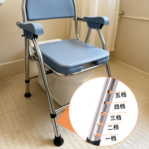 Toilet chair for disabled people, pregnant women, folding toilet chair for adults and the elderly, toilet <b>stool</b>, <b>portable</b> - Product Image 1