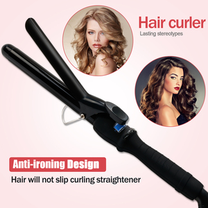 Rizadores giratorios <span class=keywords><strong>de</strong></span> cerámica profesional, rizador <span class=keywords><strong>de</strong></span> pelo automático, varita para todo tipo <span class=keywords><strong>de</strong></span> cabello, fuente eléctrica - Product Image 2