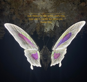 Bán Buôn Phổ Biến Nhất Thực Tế Hoa Sắp Xếp Nhân Tạo Bướm Wedding Party Trang Trí Bướm - Product Image 6