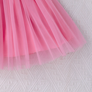 Robe d'été décontractée en coton pour bébé fille, longueur genou, respirante, élégante, mignonne, avec motif floral en maille, pour petites filles, personnalisable - Product Image 6