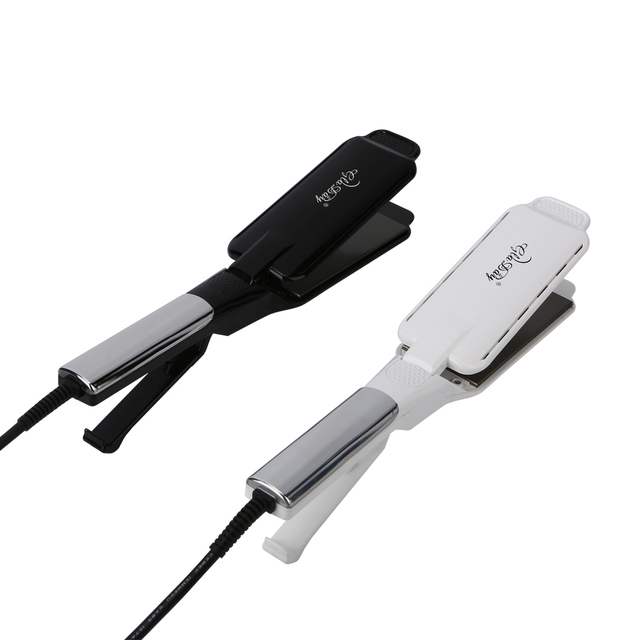 Wholesale Professional Nano-Titanium X-shaped Hair Straightener 230 °C Hairdressing Perm Styling Tools