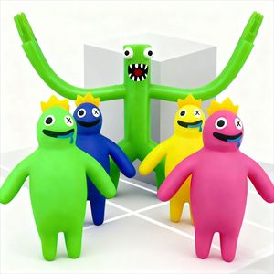 <b>Rainbow</b> <b>Friends</b> Press and Hug Relaxation <b>Toy</b> Soft Stress Relief Venting Device for Kids Sensory Comfort and Fun - Product Image 1