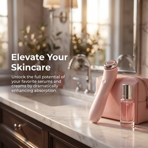 (1pcs Custom logo & Package) Auto Dropshipping Age <b>Mini</b> Booster Facial Lifting Firming Microcurrent Wrinkle Remover <b>Vibrating</b> - Product Image 4