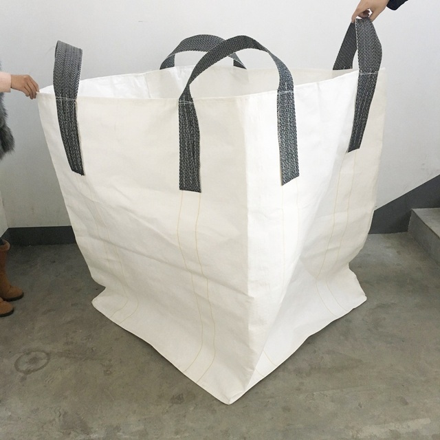Factory Direct Sale 1000kg Baffle Bulk Bag 2200LBS Heavy Duty Big Bag Jumbo FIBC Ton Bags