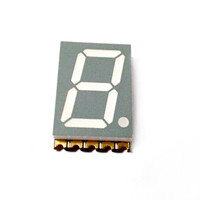 Affichage LED ultra rouge (200-270mcd) 0.56 pouces à un chiffre SMD 7 segments
