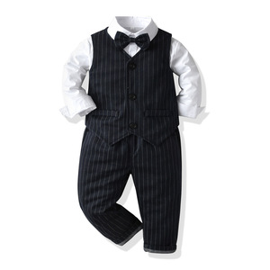 Conjunto <span class=keywords><strong>de</strong></span> 5 Piezas para <span class=keywords><strong>Primera</strong></span> Comunión, Ropa Formal para Niño <span class=keywords><strong>de</strong></span> 7 Años, <span class=keywords><strong>Traje</strong></span> para Bebé - Product Image 1