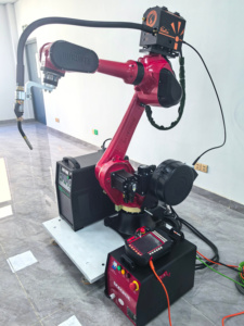หุ่นยนต์เชื่อมแบบมัลติฟังก์ชั่น 6 แกน ที่มีระยะการเคลื่อนแขน 1.85 เมตร มาพร้อมกับชุดกระบวนการเชื่อมแบบสำเร็จรูป - Product Image 2